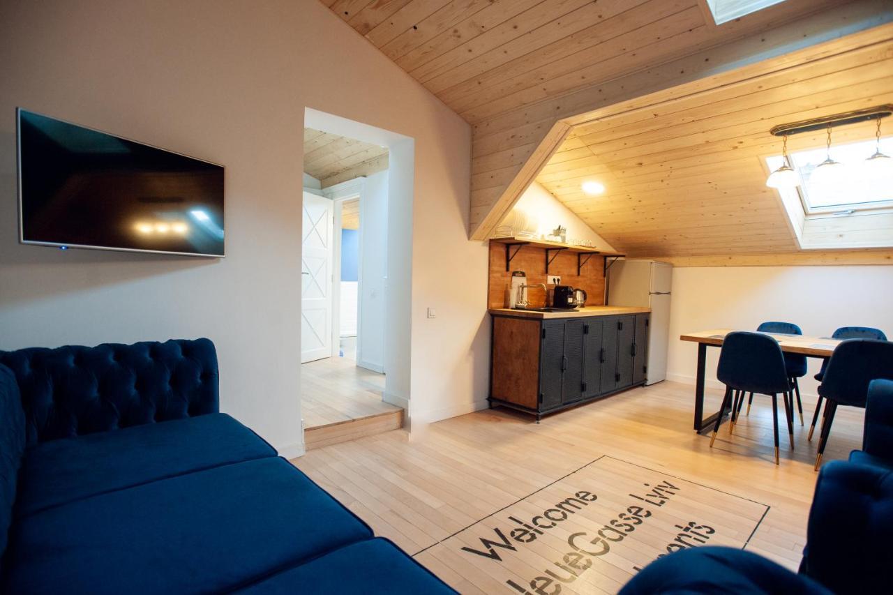 Neue Gasse Lviv Apartments Eksteriør billede